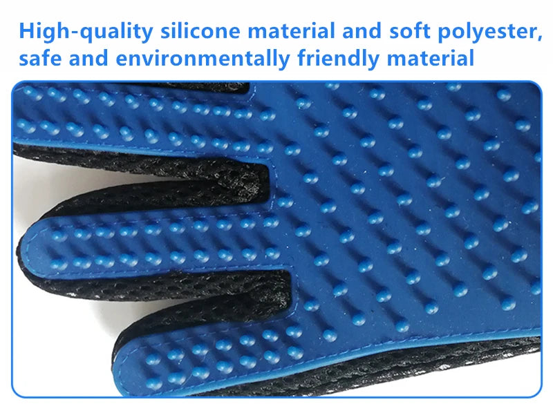 Pet Grooming Glove Brush