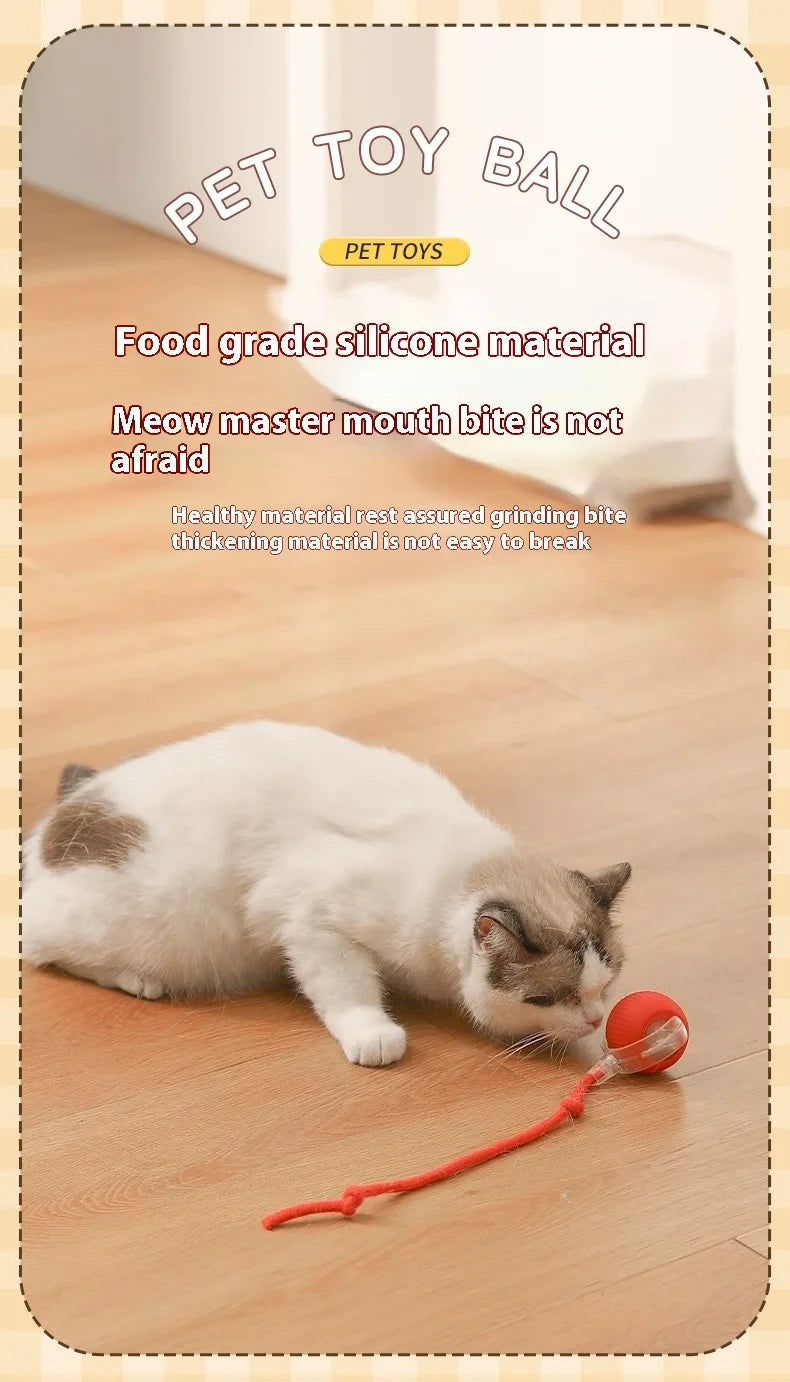 Smart Automatic Rolling Ball – Interactive Toy for Dogs & Cats