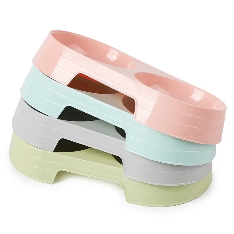 Double Pet Bowls