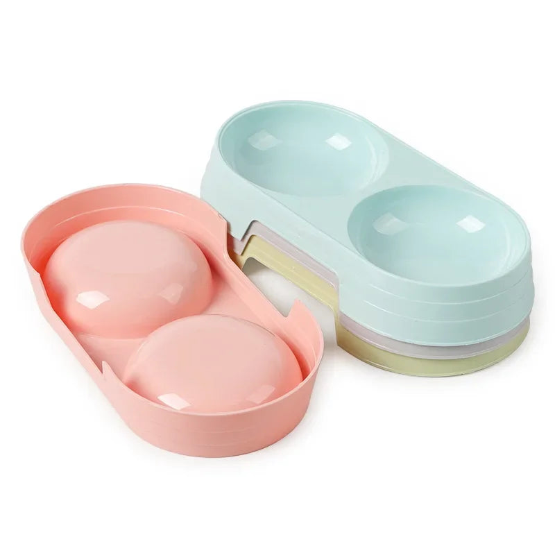 Double Pet Bowls