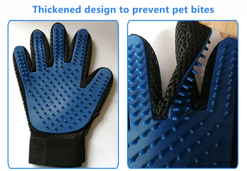 Pet Grooming Glove Brush