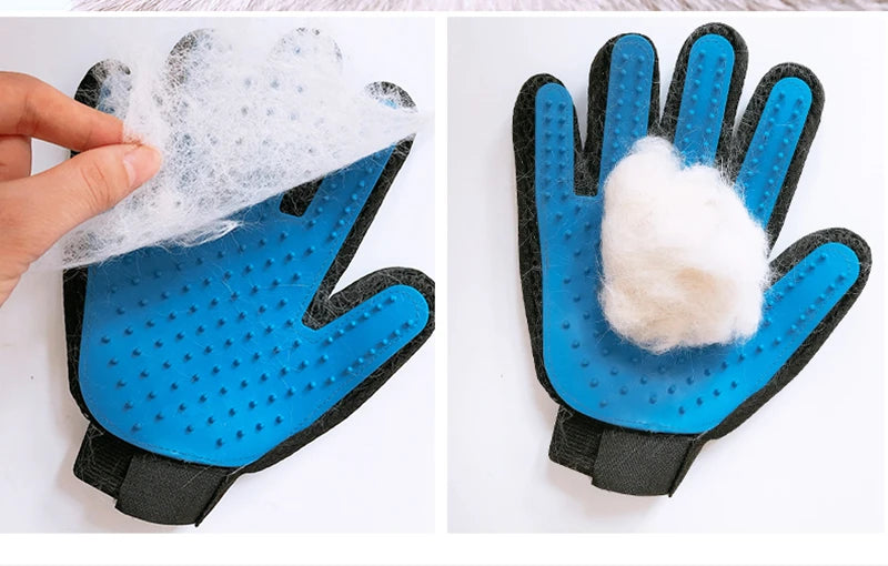 Pet Grooming Glove Brush