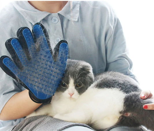 Pet Grooming Glove Brush