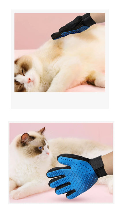 Pet Grooming Glove Brush