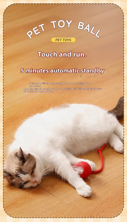 Smart Automatic Rolling Ball – Interactive Toy for Dogs & Cats