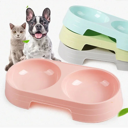 Double Pet Bowls