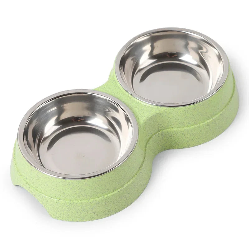 Double Pet Bowls