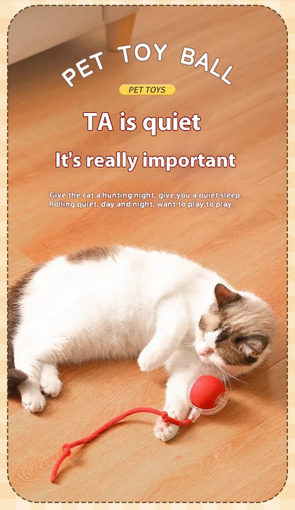 Smart Automatic Rolling Ball – Interactive Toy for Dogs & Cats