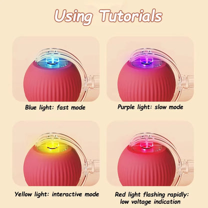Smart Automatic Rolling Ball – Interactive Toy for Dogs & Cats